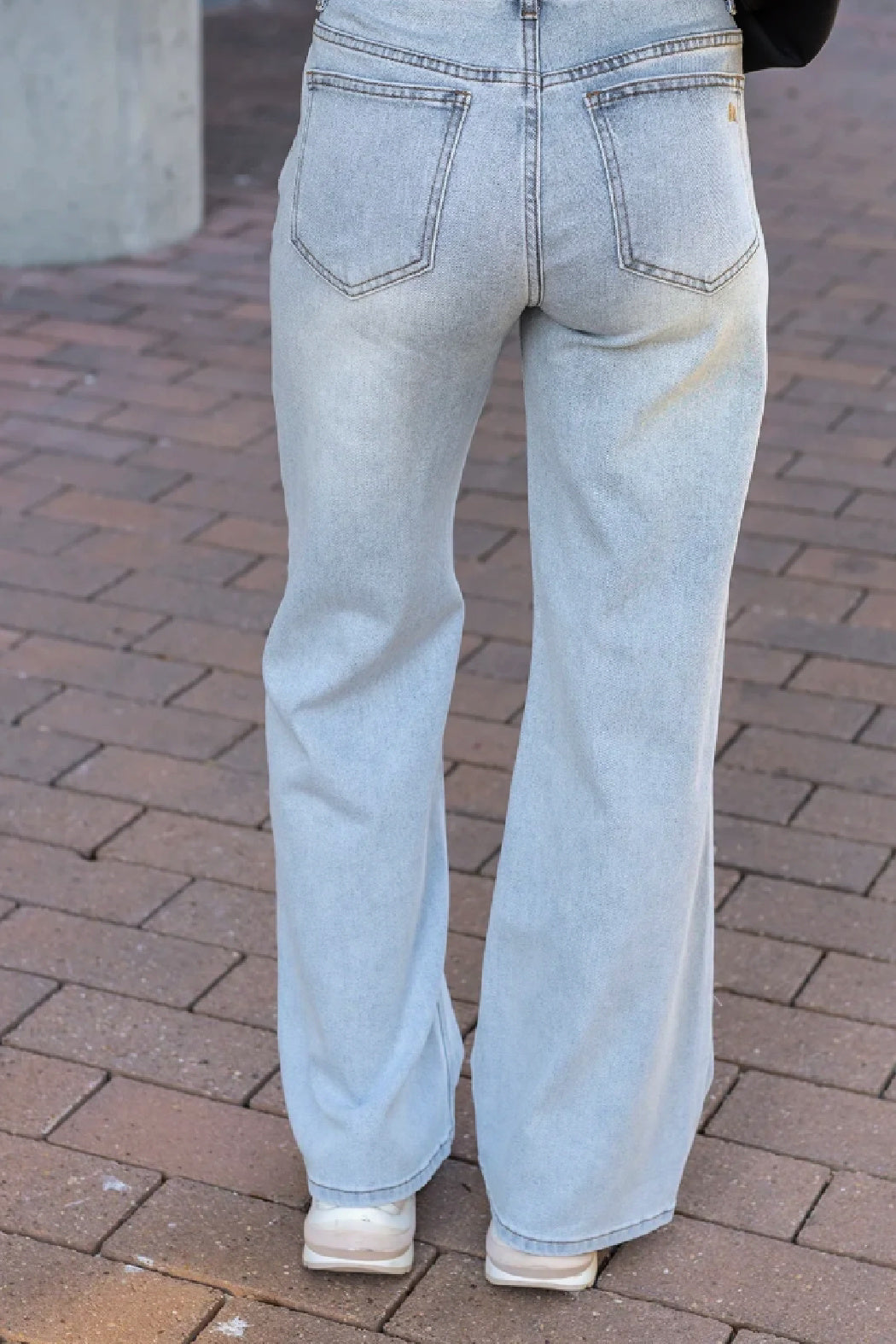 Slouchy and Soft Light Wash Jeans