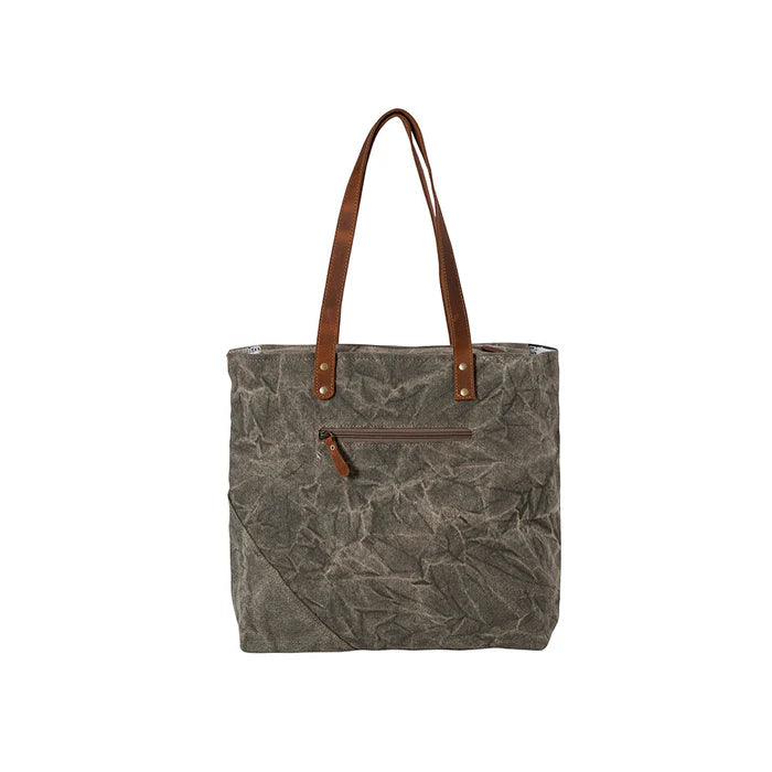 Myra Bag - Boulangerie Floral Trim Tote Bag