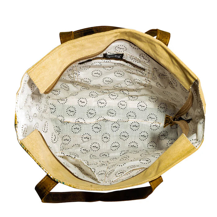 Myra Bag - Plaid Granit Rose Tote Bag