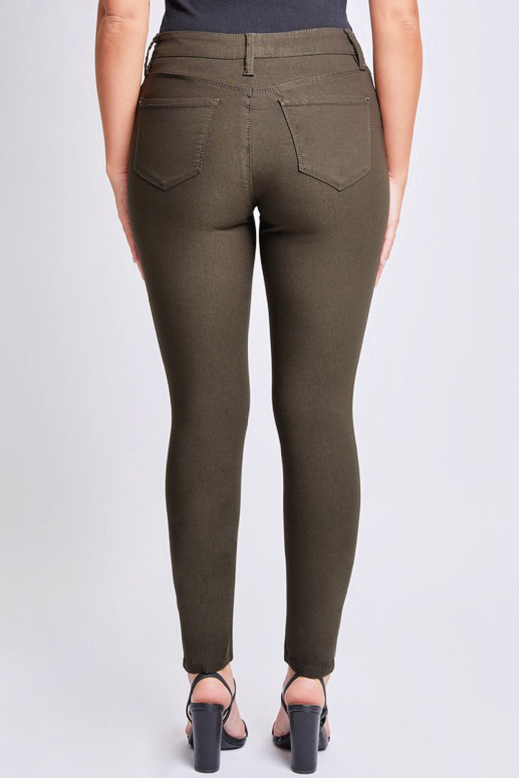 YMI Missy Hyperstretch Pant - Dark Olive