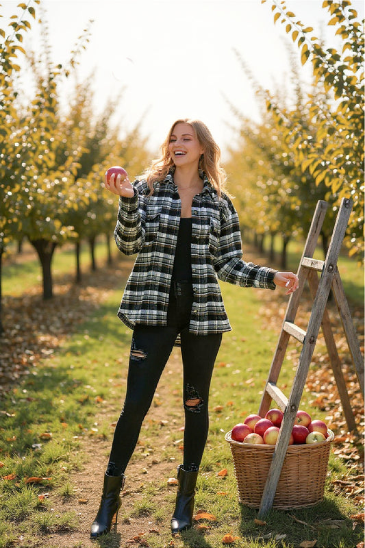 Plaid Oversized Shacket