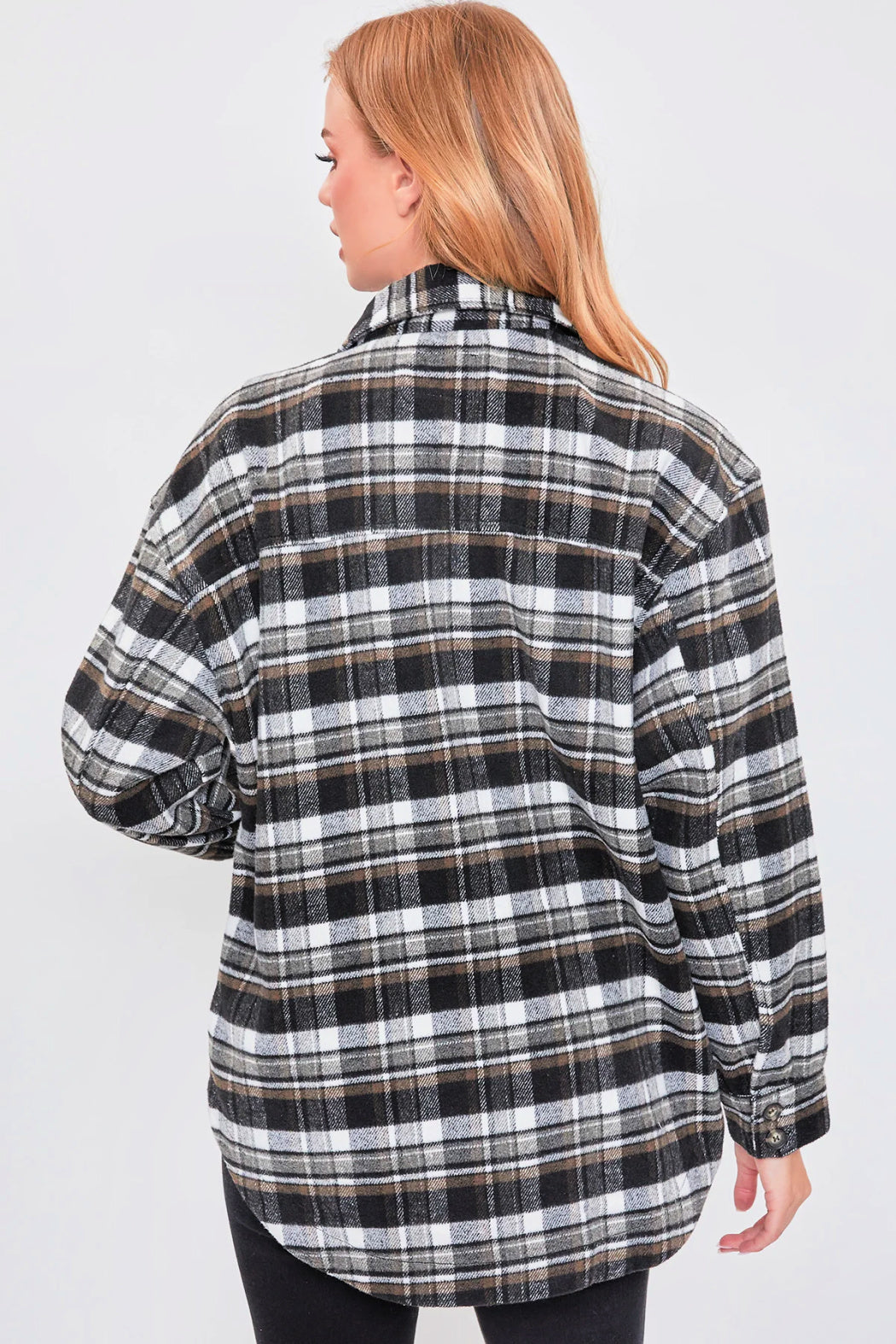 Plaid Oversized Shacket