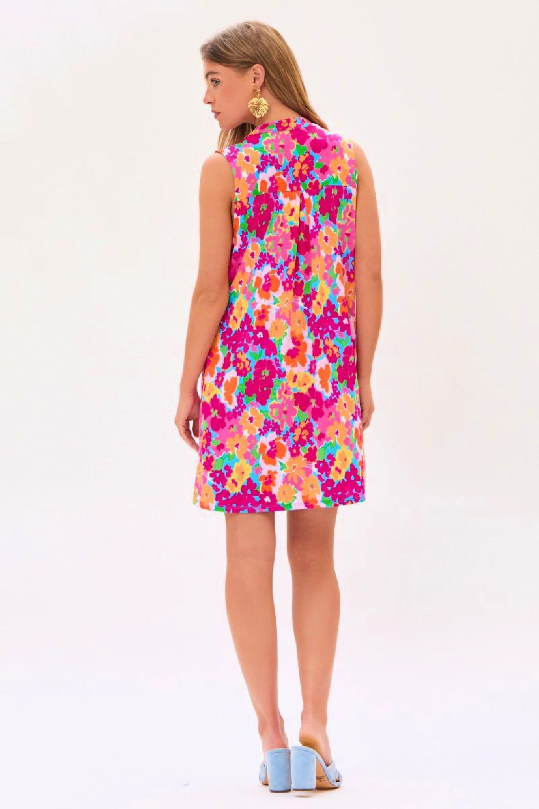 Dear Scarlett - Multi Floral Tank Dress