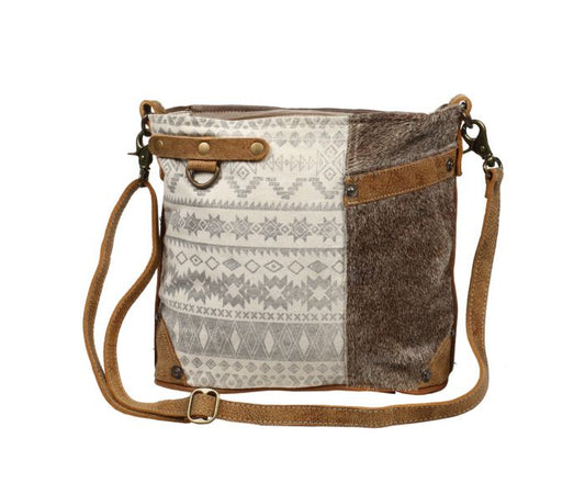 Myra Bag - Side Floral Design Shoulder Bag