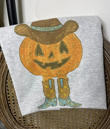 Jack-o'-lantern Cowboy Tee