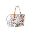 Myra floral-patterned handbag with small pouch included