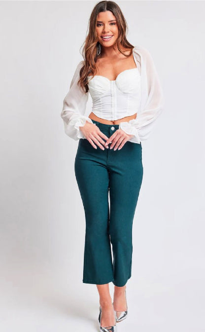 YMI Hyperstretch Flare Crop Pant