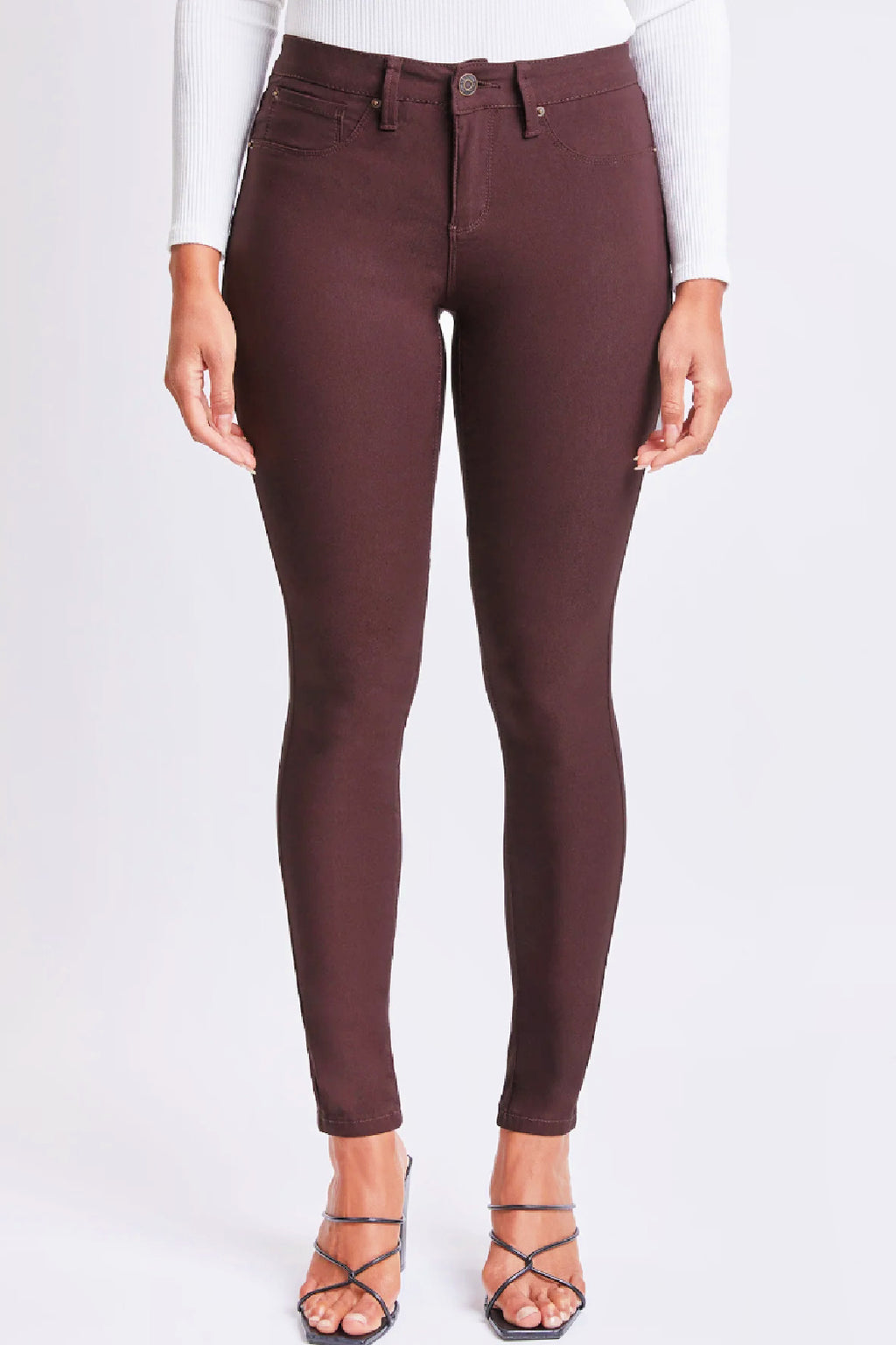 YMI Missy Hyperstretch Pant - Dark Berry