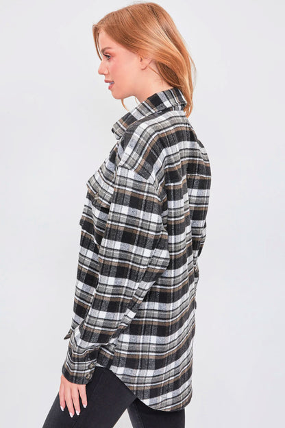 Plaid Oversized Shacket