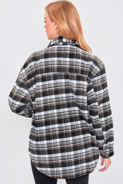 Plaid Oversized Shacket