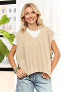 V-Neck Boxy Vest Top