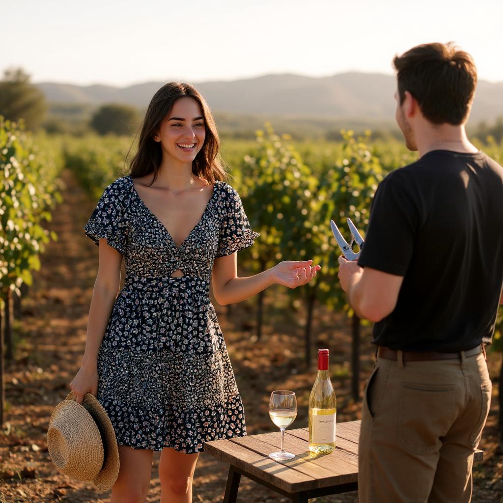 ON SALE - Floral Print Short Sleeve Dress