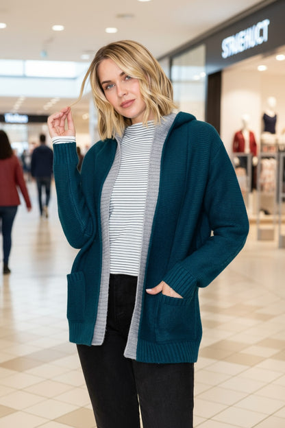 Open Front Sweater Cardigan