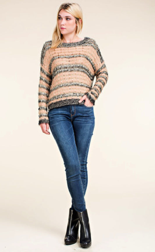 Long Sleeve Knit Sweater