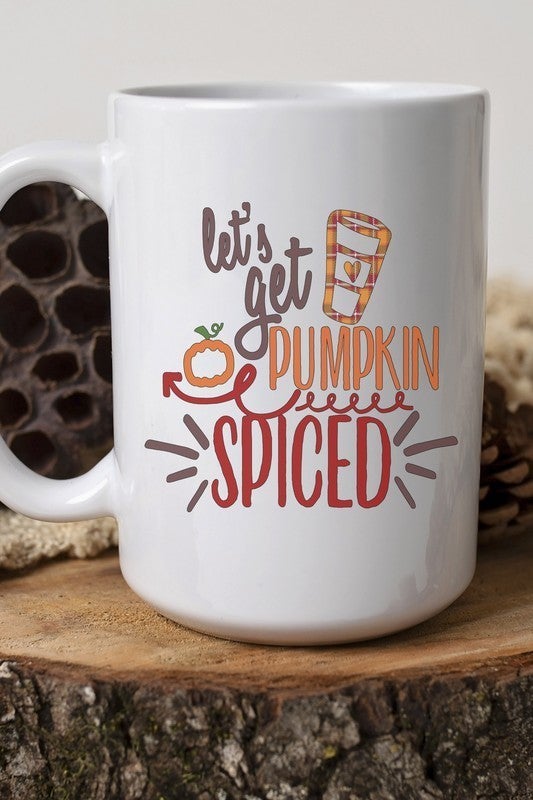 ON SALE - Let's Get Pumpkin Spiced Mug